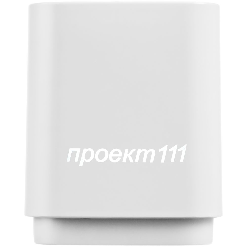 Беспроводная колонка с подсветкой гравировки Glim, белая Беспроводная колонка с подсветкой гравировки Glim, белая