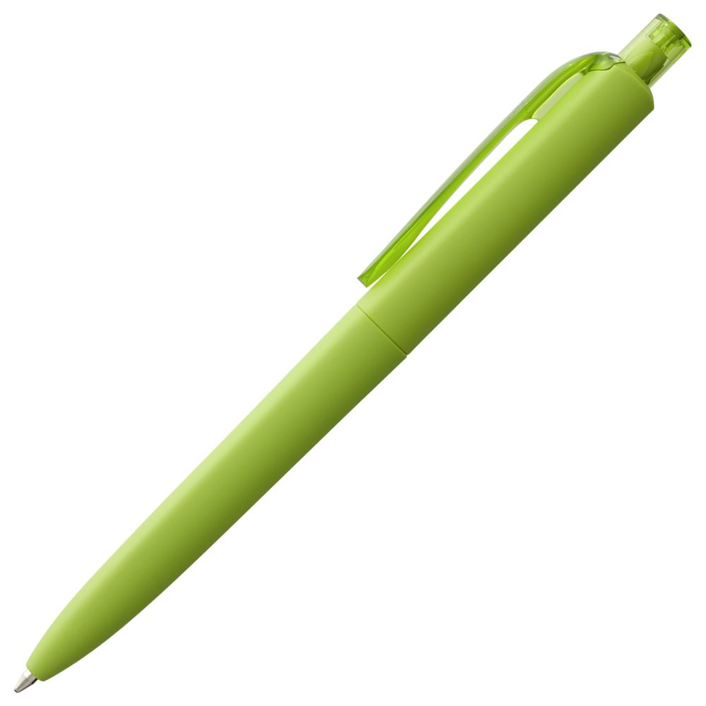 Ручка шариковая Prodir DS8 PRR-T Soft Touch, зеленая Ручка шариковая Prodir DS8 PRR-T Soft Touch, зеленая