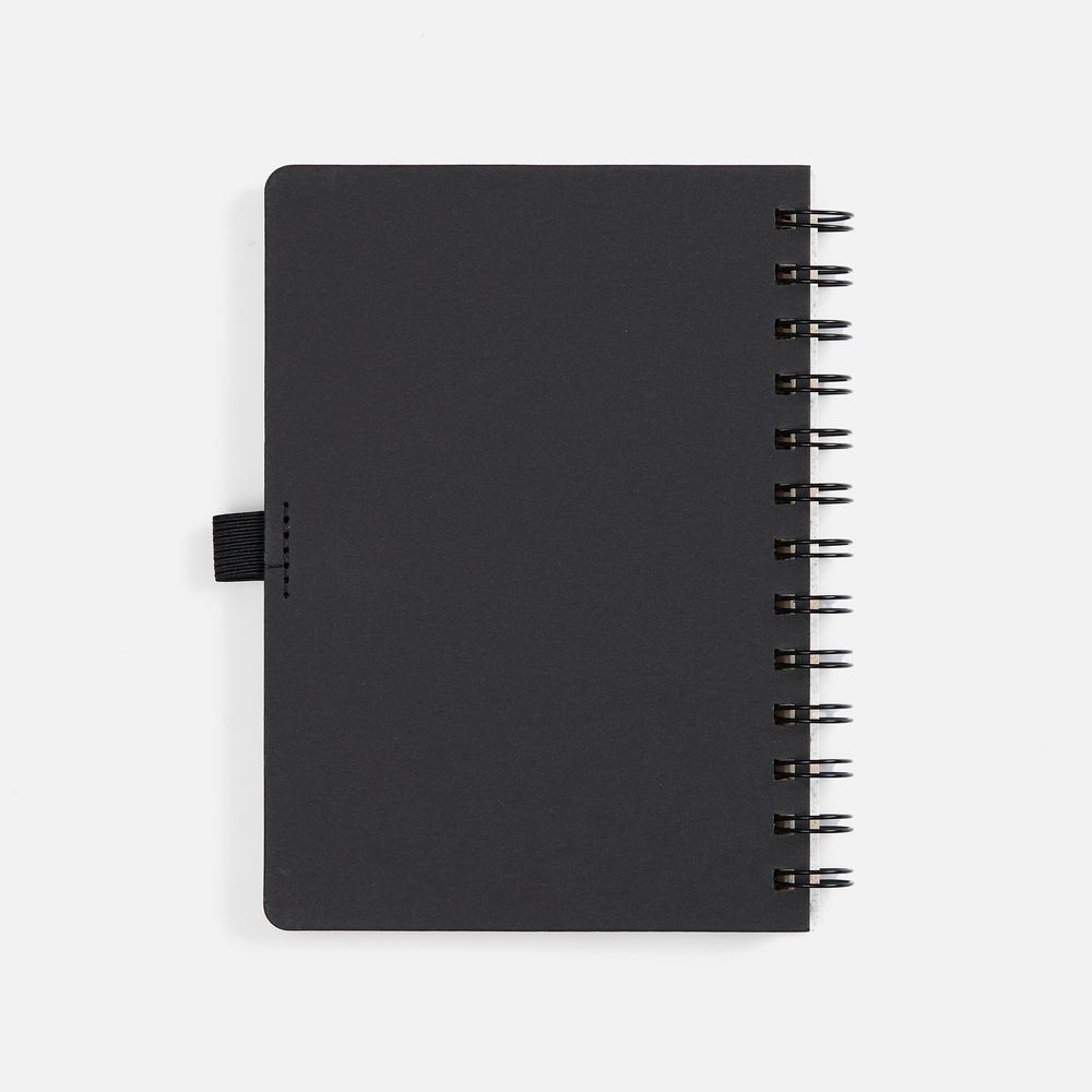 Блокнот на спирали Intrigo, белый