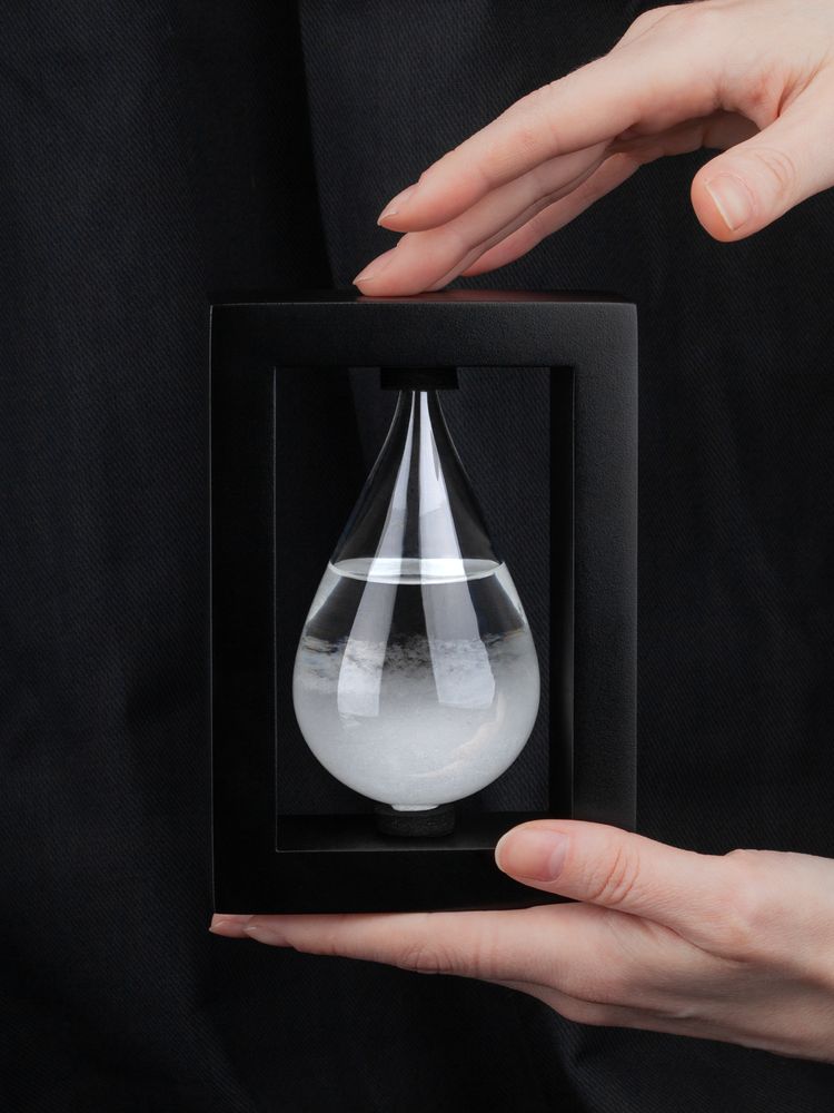 Штормгласс Elusive Mist, черный