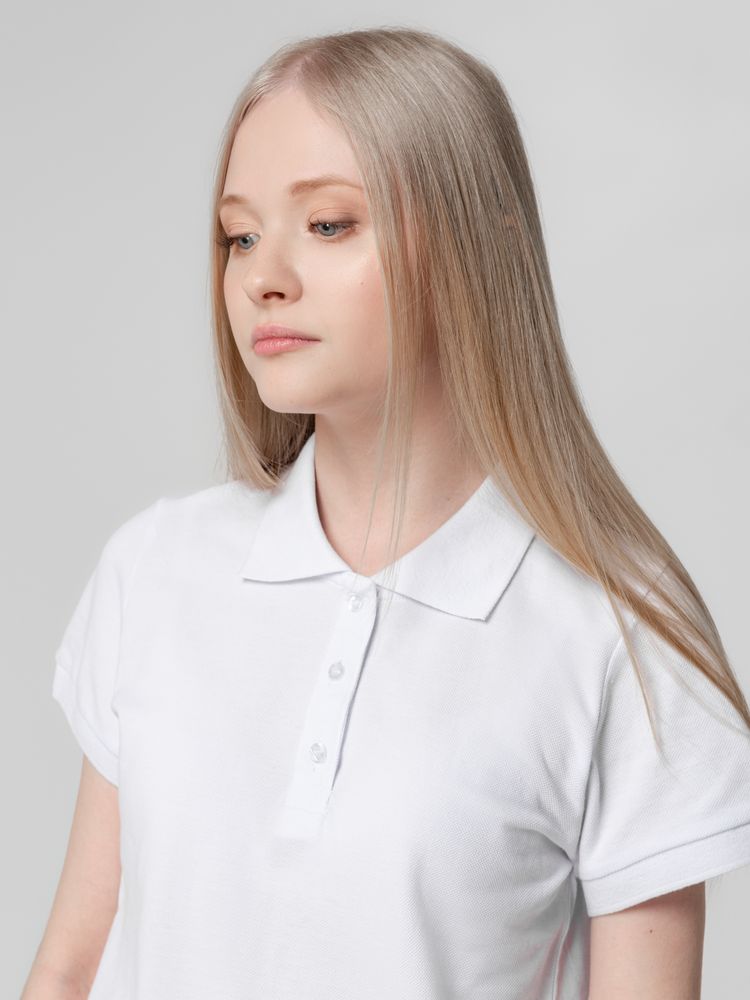 Рубашка поло женская Virma Lady, белая Рубашка поло женская Virma Lady, белая