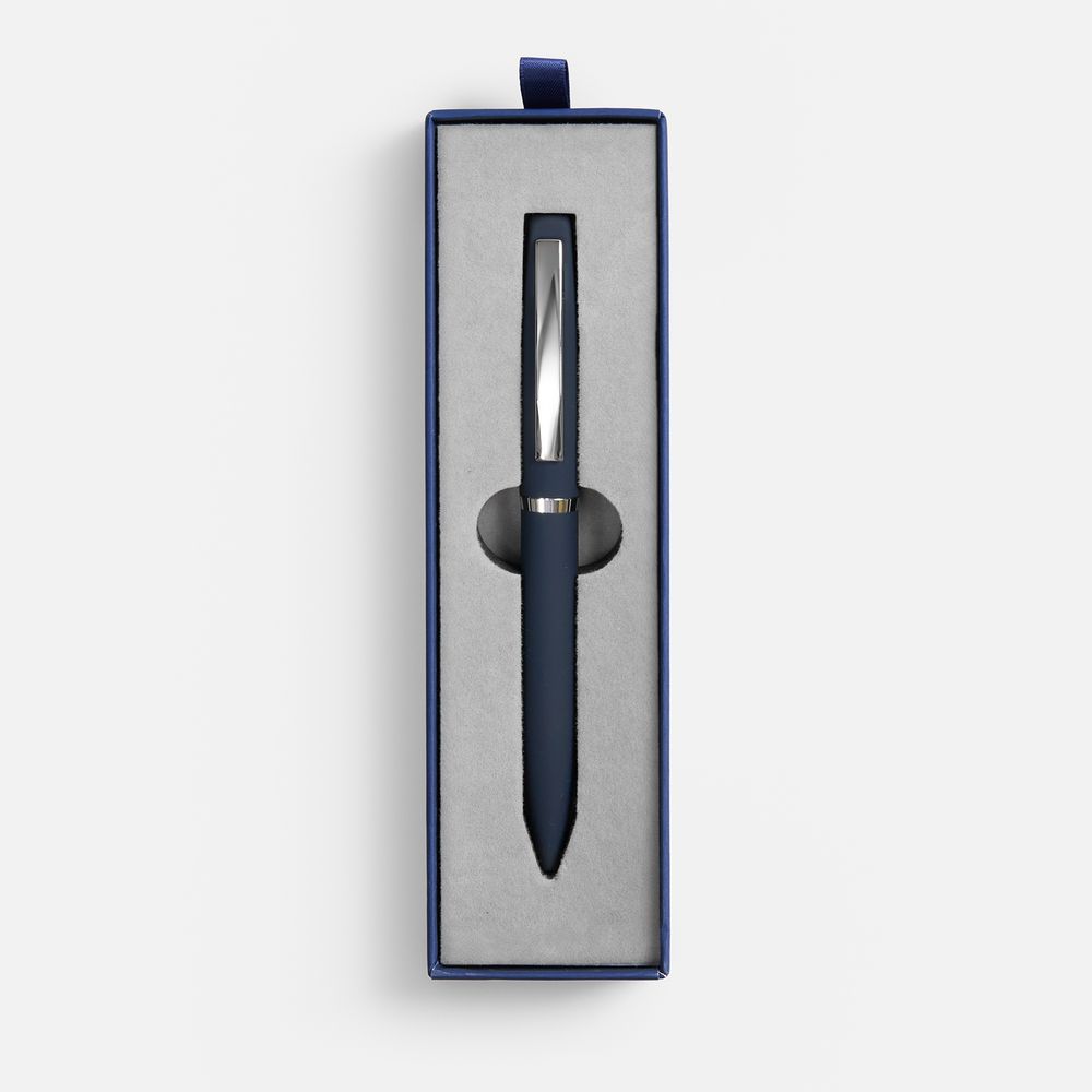 Ручка шариковая Bolt Soft Touch в футляре, синяя Ручка шариковая Bolt Soft Touch в футляре, синяя