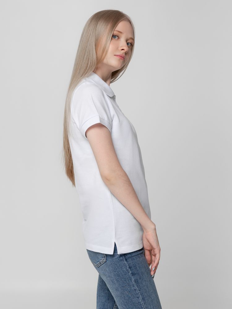Рубашка поло женская Virma Lady, белая Рубашка поло женская Virma Lady, белая