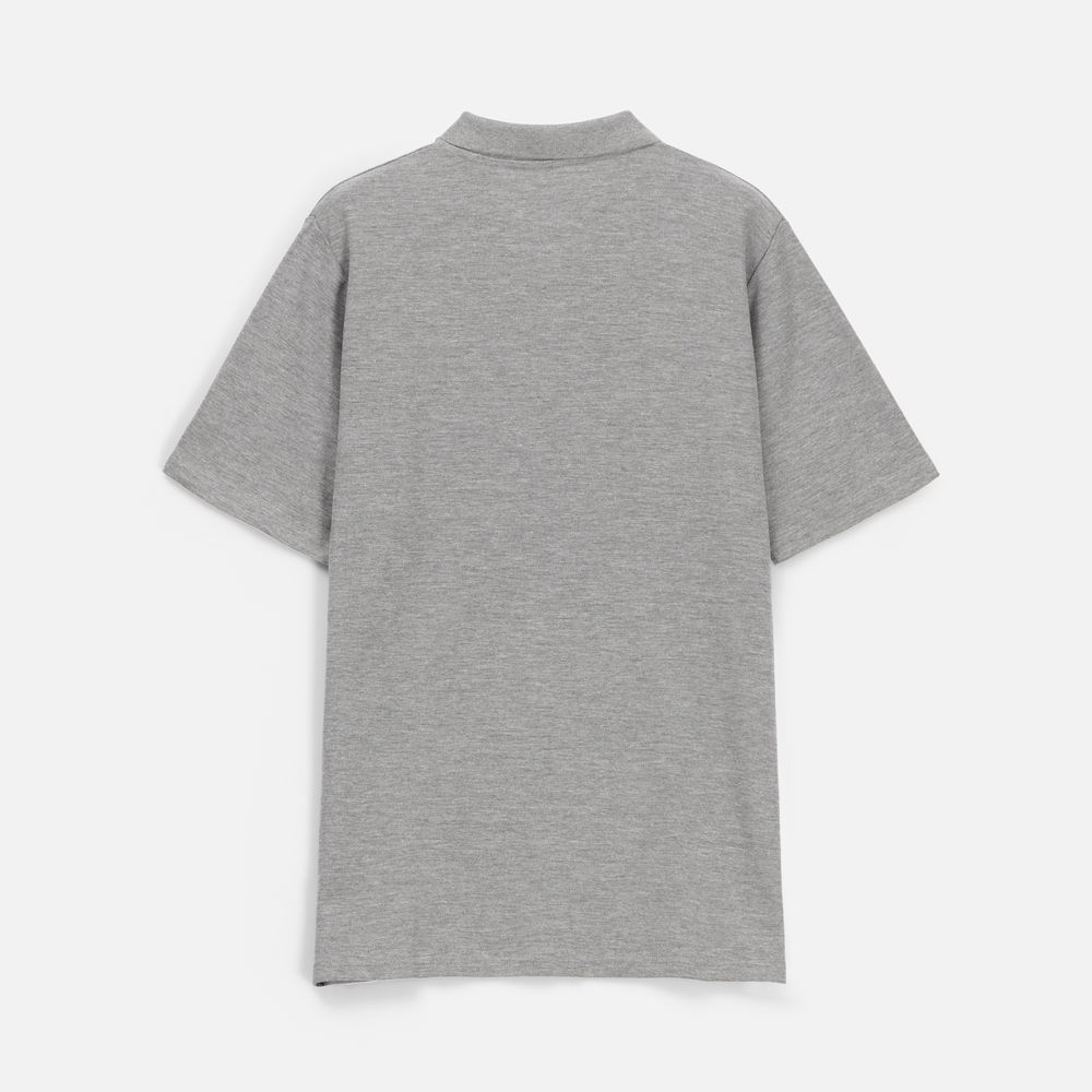 Рубашка поло унисекс Tervise, серый меланж