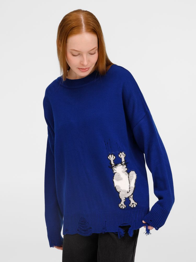 Джемпер Sharpick, темно-синий (кобальт)