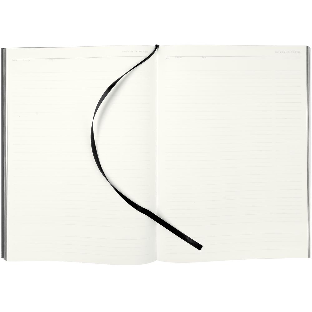 Ежедневник Flat Maxi, недатированный, иссиня-черный Ежедневник Flat Maxi, недатированный, иссиня-черный