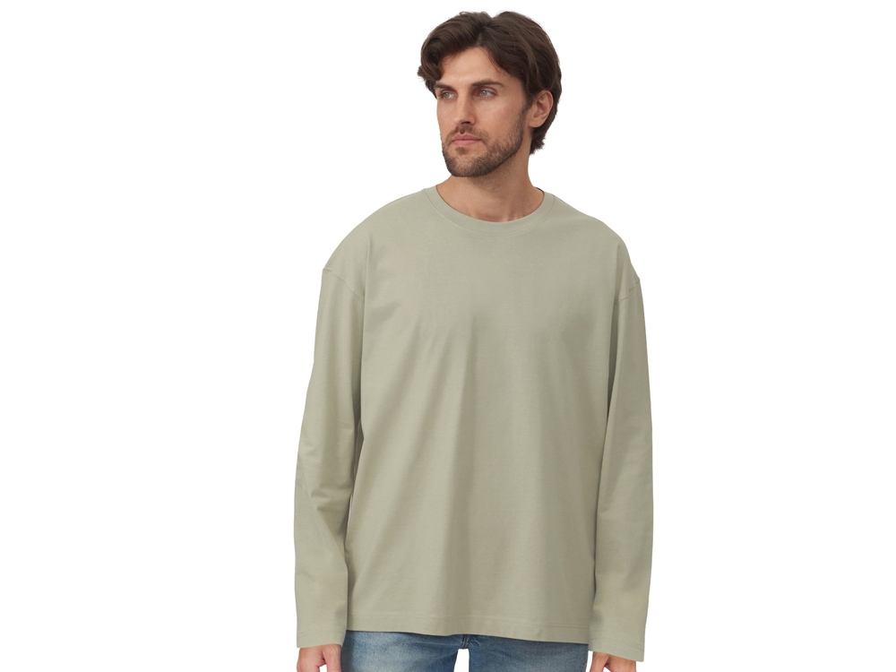 Лонгслив оверсайз Berlin унисекс, оливковый