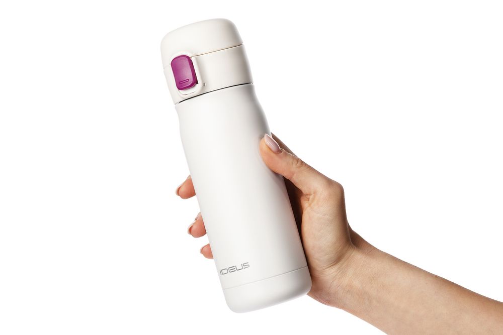 Термобутылка One Touch, белая Термобутылка One Touch, белая