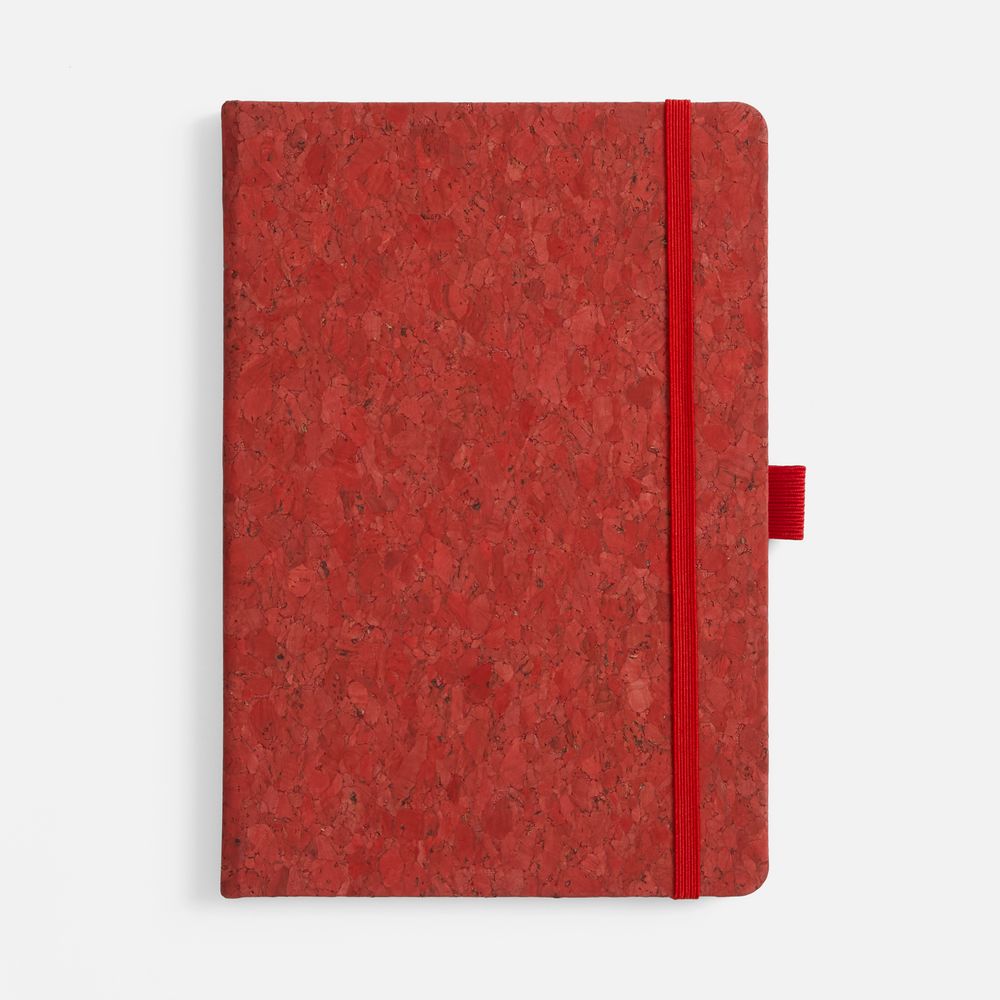 Блокнот Cork County, красный