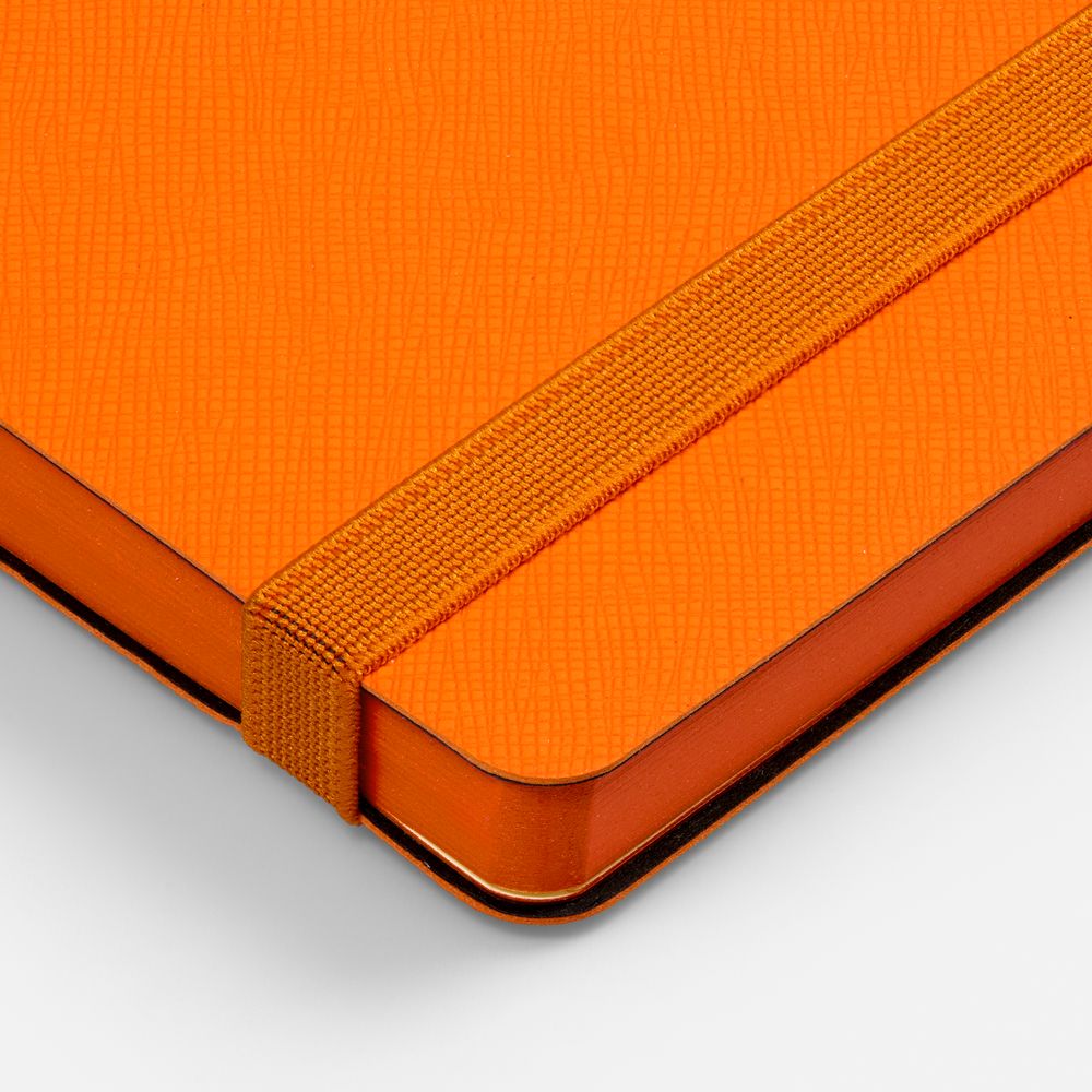 Ежедневник Peel Flex, недатированный, оранжевый