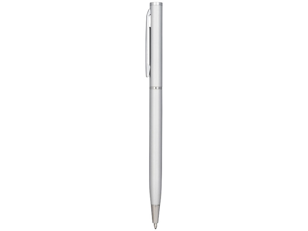 Ручка металлическая шариковая Slim, серый Ручка металлическая шариковая Slim, серый
