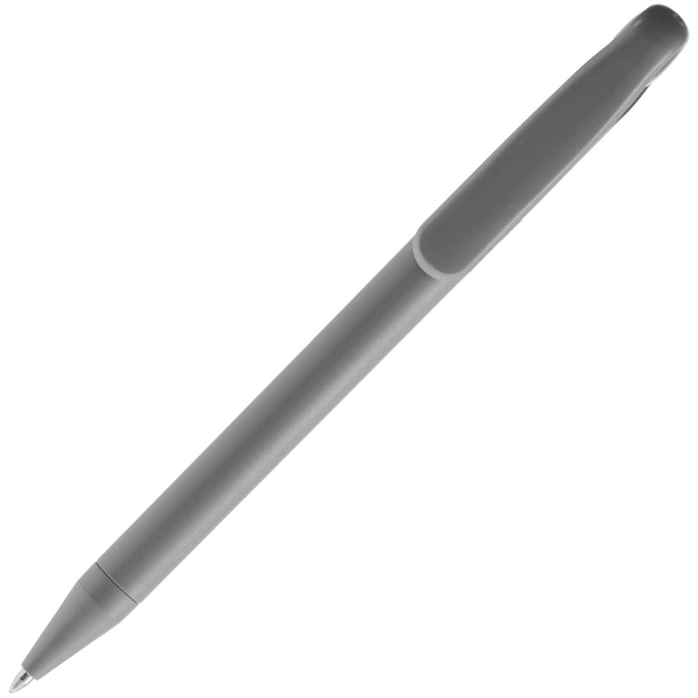 Ручка шариковая Prodir DS1 TMM Dot, серая с черным Ручка шариковая Prodir DS1 TMM Dot, серая с черным