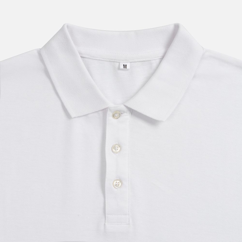 Рубашка поло унисекс Tervise, белая