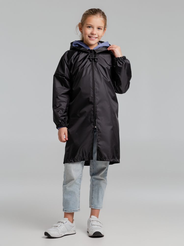 Дождевик детский Rainman Kids, черный Дождевик детский Rainman Kids, черный