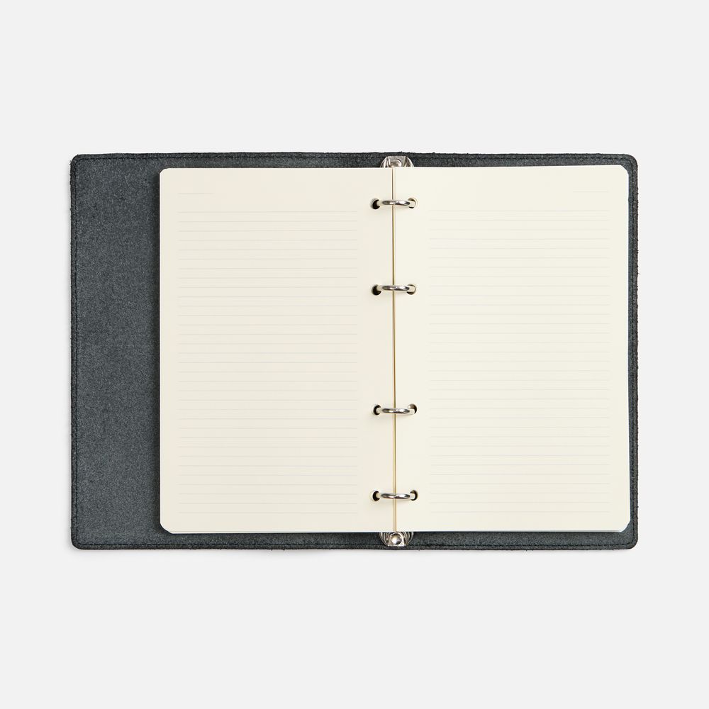 Ежедневник inStream, недатированный, черный