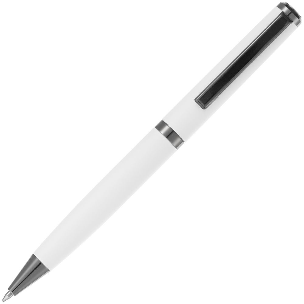 Ручка шариковая Inkish Gunmetal, белая Ручка шариковая Inkish Gunmetal, белая