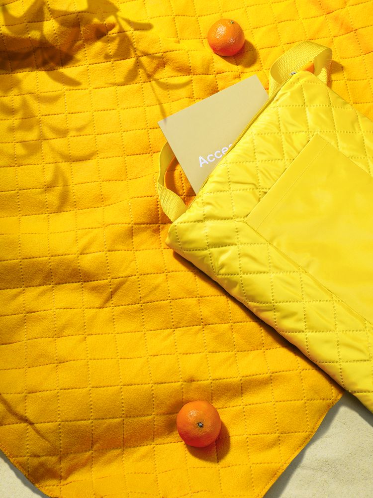 Плед для пикника Soft & Dry, желтый Плед для пикника Soft & Dry, желтый