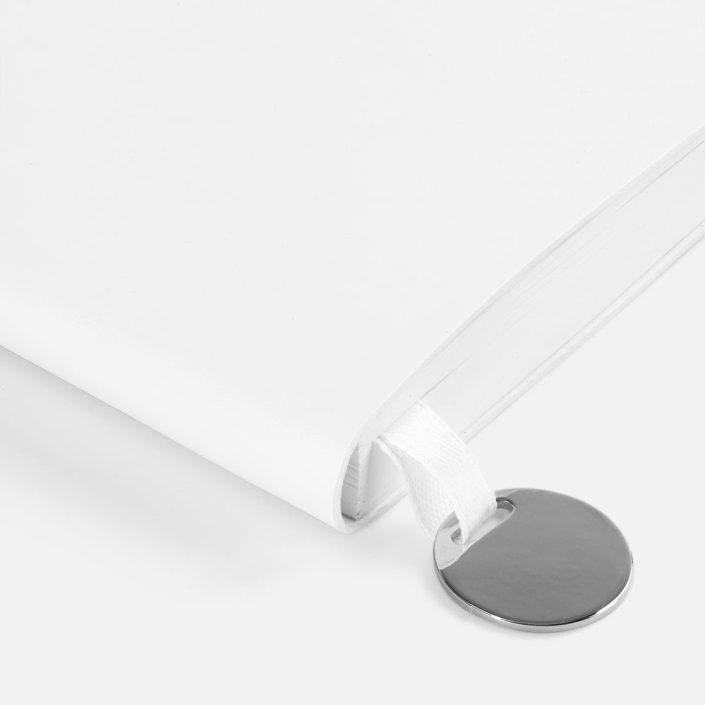 Ежедневник Waltz, недатированный, белый