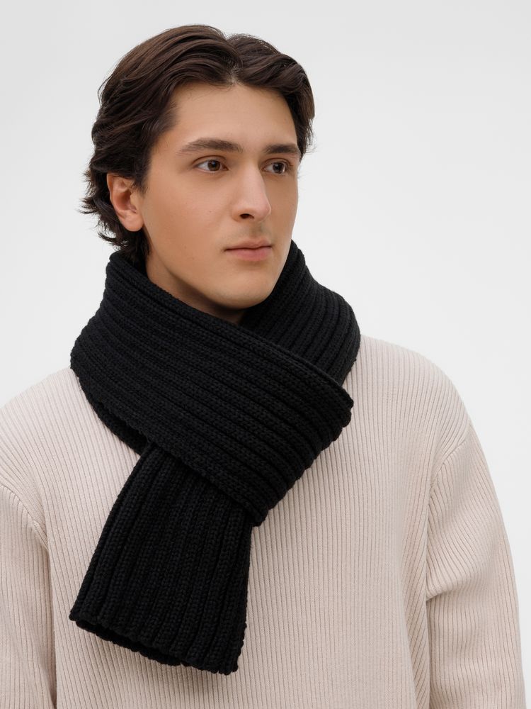 Шарф HappyGo, черный