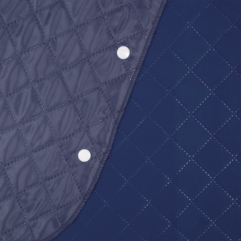 Плед-пончо для пикника SnapCoat, синий Плед-пончо для пикника SnapCoat, синий