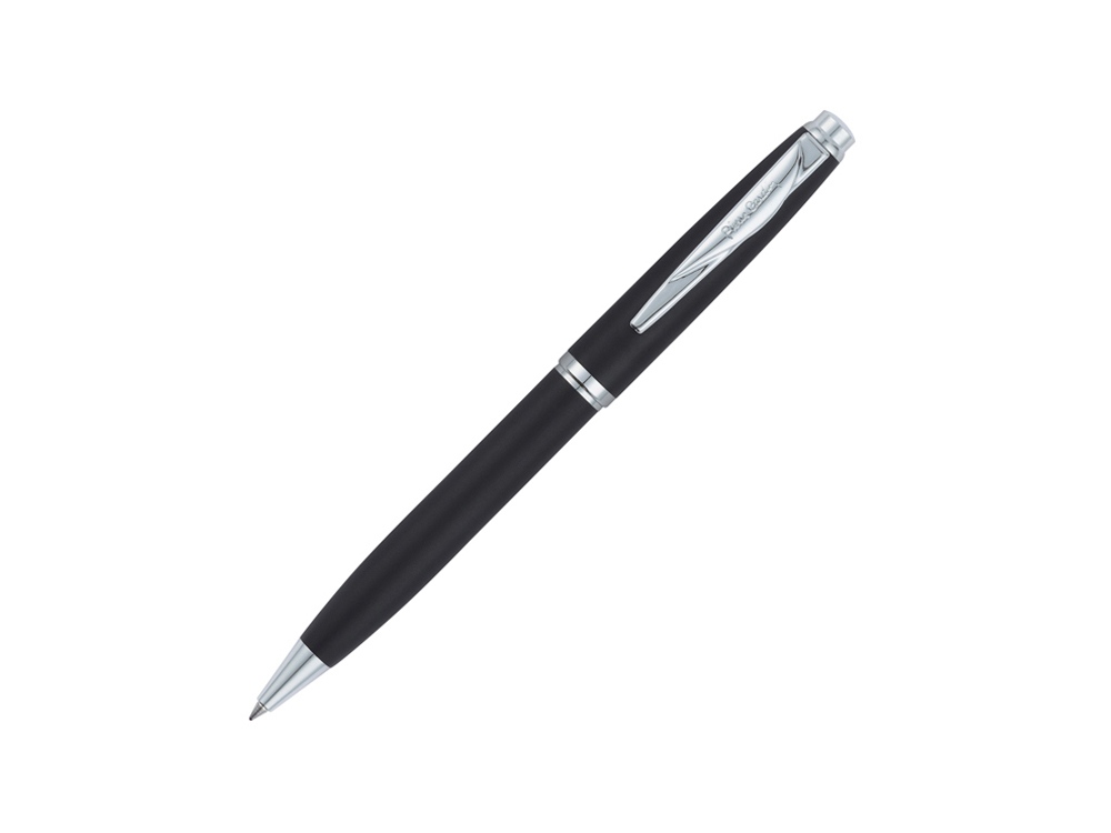 Ручка шариковая Pierre Cardin GAMME Classic с поворотным механизмом, черный матовый/серебро Ручка шариковая Pierre Cardin GAMME Classic с поворотным механизмом, черный матовый/серебро