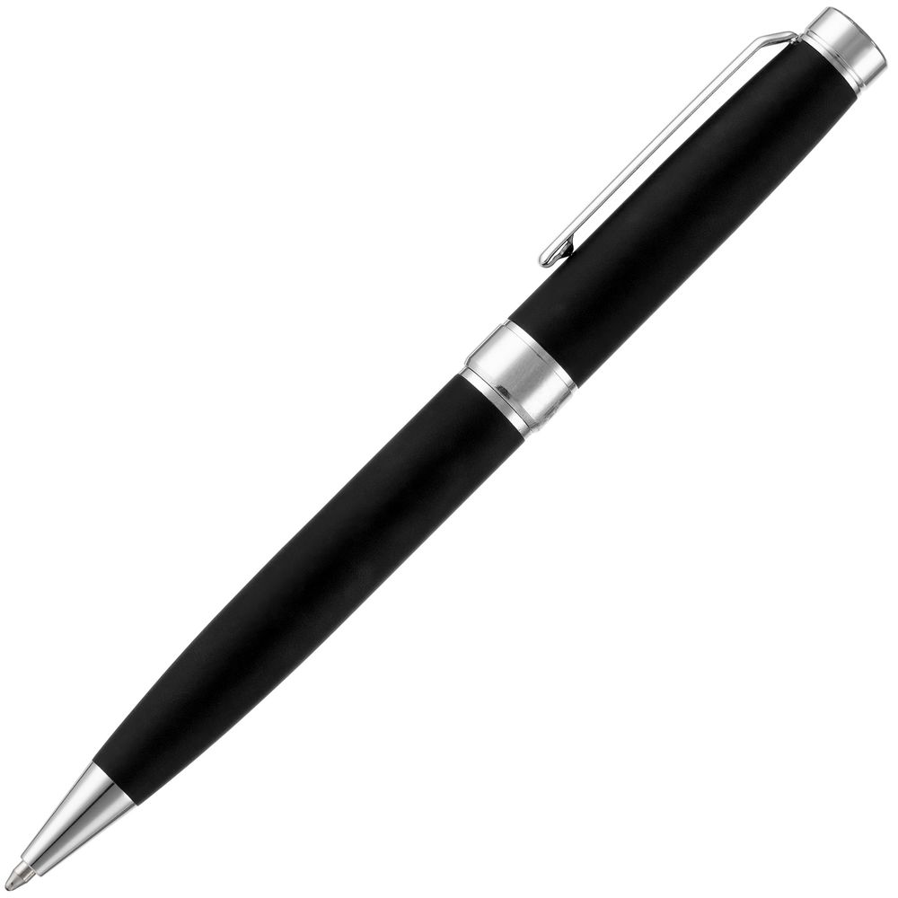 Ручка шариковая Broad Ring Soft Touch, черная Ручка шариковая Broad Ring Soft Touch, черная