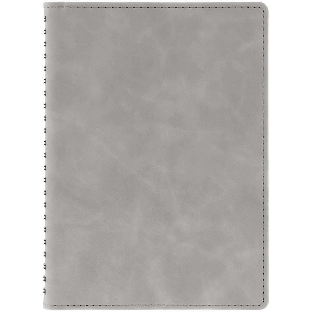 Ежедневник Spring Urban на заказ, недатированный, серый