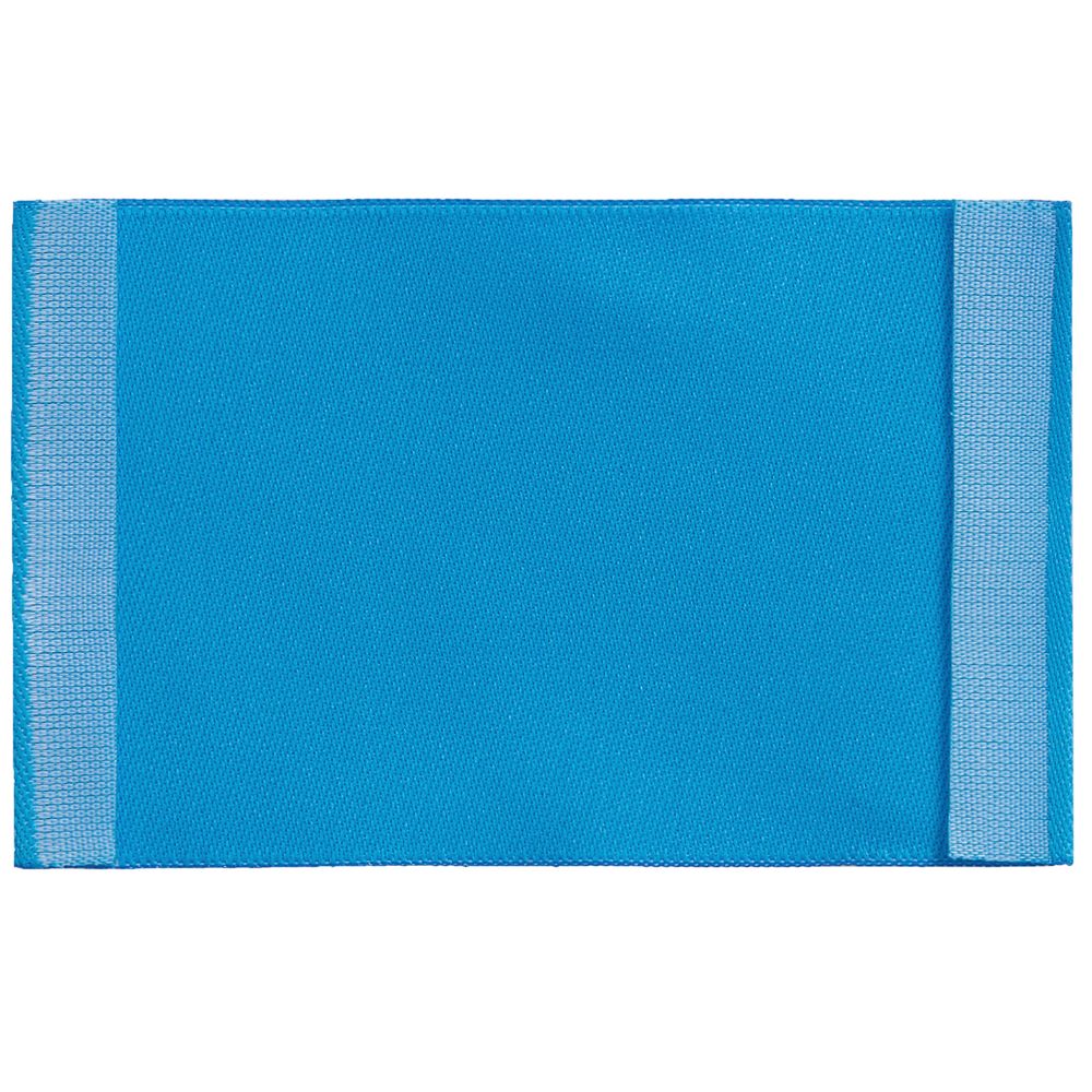 Лейбл тканевый Epsilon, XL, голубой