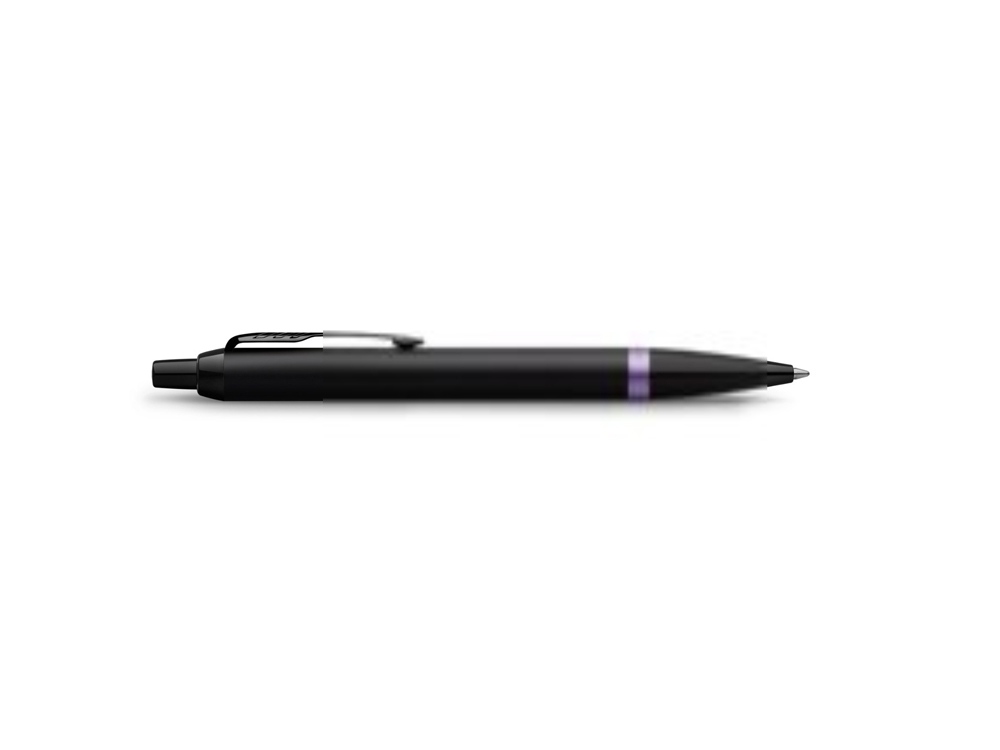 Шариковая ручка Parker IM Vibrant Rings Flame Amethyst Purple, стержень: M blue, в подарочной упаковке. Шариковая ручка Parker IM Vibrant Rings Flame Amethyst Purple, стержень: M blue, в подарочной упаковке.