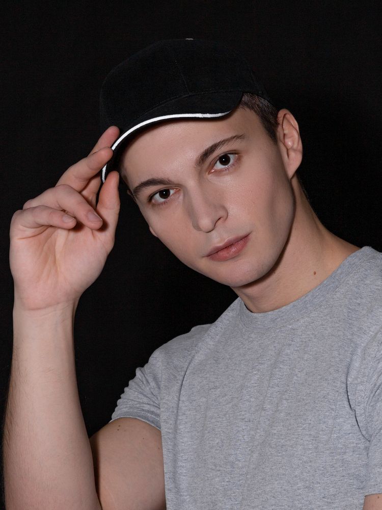 Бейсболка Hard Work Black со светоотражающим элементом Бейсболка Hard Work Black со светоотражающим элементом
