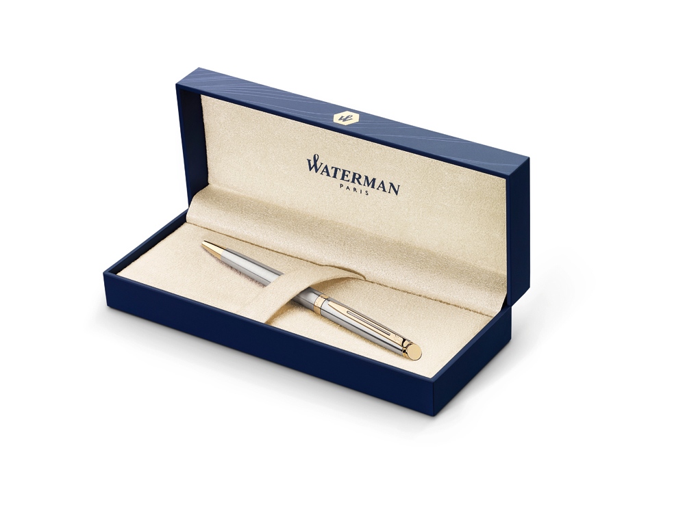 Шариковая ручка Waterman Hemisphere, цвет: GT, стержень: Mblue Шариковая ручка Waterman Hemisphere, цвет: GT, стержень: Mblue