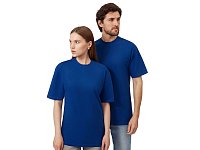 Футболка из френч терри Warsaw унисекс 220гр, кл. синий