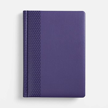 Ежедневник Prizma, недатированный, фиолетовый