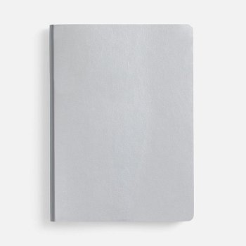 Ежедневник Nebraska Flex, недатированный, ver. 2, серебристый