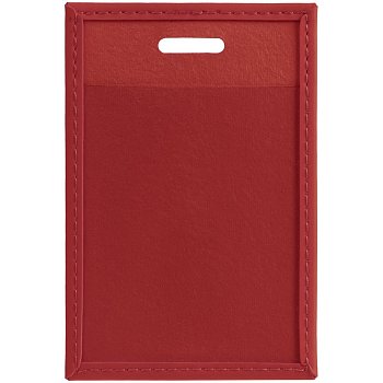 Чехол для пропуска Shall, красный