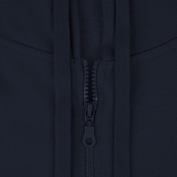 Толстовка на молнии с капюшоном Siverga 2.0, темно-синяя