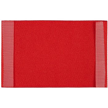 Лейбл тканевый Epsilon, XL, красный