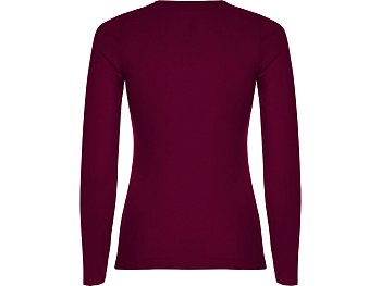 Футболка с длинным рукавом Extreme женская, гранатовый