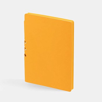 Ежедневник Flexpen Shall, недатированный, желтый