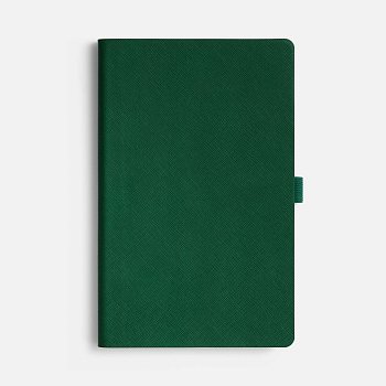 Ежедневник Lungo, недатированный, зеленый