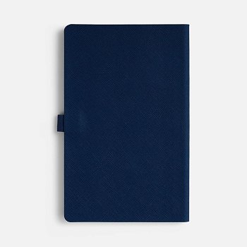 Ежедневник Lungo, недатированный, темно-синий