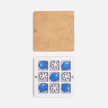 Игра крестики-нолики «Criss Cross. Снегошарики»