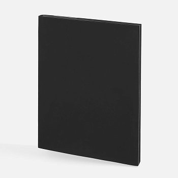 Ежедневник Flat Maxi, недатированный, черный