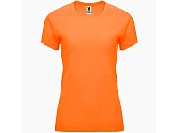 Футболка Bahrain женская, неоновый оранжевый