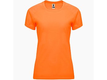 Футболка Bahrain женская, неоновый оранжевый