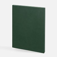 Ежедневник Flat Maxi, недатированный, зеленый, ver.2