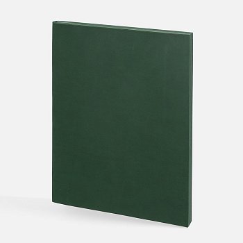 Ежедневник Flat Maxi, недатированный, зеленый, ver.2