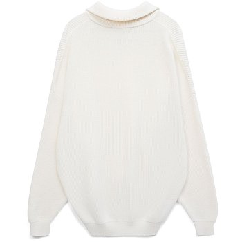 Джемпер Siluetti Birne, молочно-белый