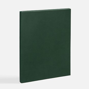 Ежедневник Flat Maxi, недатированный, зеленый, ver.2