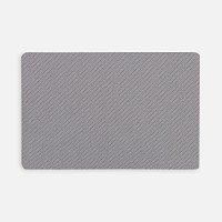 Наклейка тканевая Lunga, L, серая